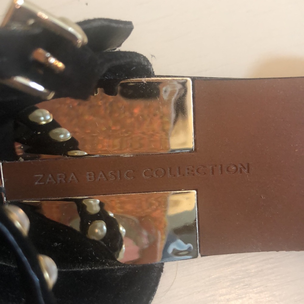 Zara Basic Collection Black Shoes Size 37. Or 6.5 - image 6